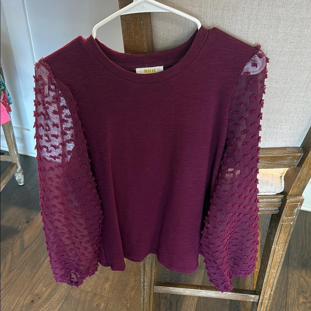 Maeve long sleeve top